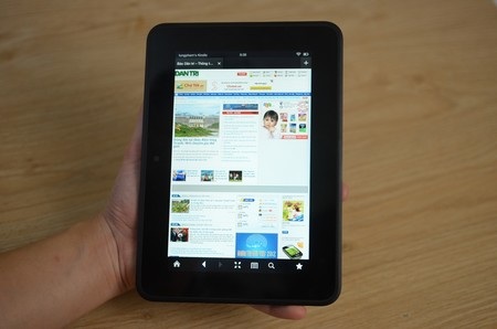 Duyệt web trên Kindle Fire