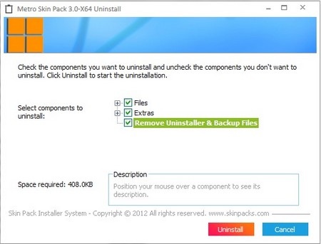 Bộ giao diện rực rỡ màu sắc dành cho Windows 7 - 7 Giao diện duyệt file theo phong cách Metro độc đáo của phần mềm