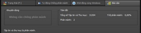 Phần mềm tối ưu ổ cứng không thể thiếu trên hệ thống - 5 Trạng thái ổ cứng sau khi được chống phân mảnh và tối ưu