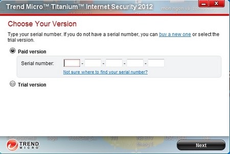 Bảo vệ máy tính với phần mềm bảo mật Trend Micro bản quyền - 3 - Chờ trong giây lát, 1 email được gửi đến từ Trend Micro (từ địa chỉ email