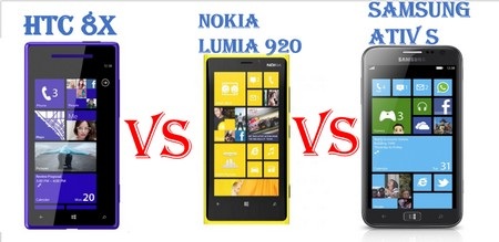 Đặt bộ 3 smartphone Windows Phone 8 mạnh mẽ nhất “lên bàn cân” - 1 HTC 8X, Lumia 920 hay ATIV S mới là smartphone dùng Windows Phone 8 mạnh mẽ nhất hiện nay?