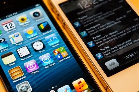 iPhone 5: Thay đổi gì từ iPhone 4S? - 9 Cả iPhone 5 lẫn iPhone 4S đều có mật độ điểm ảnh bằng nhau nêu có độ nét màn hình tương đương nhau