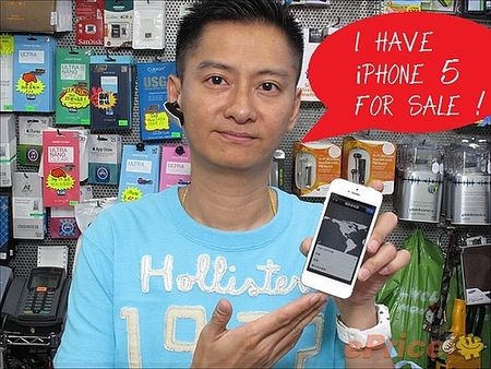 Apple chưa bán, iPhone 5 đã có trên chợ đen ở Hồng Kông - 1 Lo, một trong những “ông trùm” buôn hàng Apple tại chợ đen
