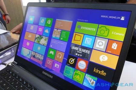 Máy chạy trên nền Windows 8