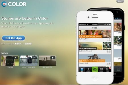 Color từng là ứng dụng di động tạo được nhiều tiếng vang trong thời gian đầu thành lập