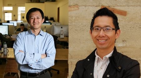 Bill Nguyen (trái) và Peter Pham, 2 nhà đồng sáng lập của Color