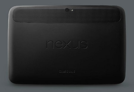 Google ra mắt làng loạt sản phẩm Nexus mới - 4 Mặt sau với logo Nexus và camera 5 megapixel