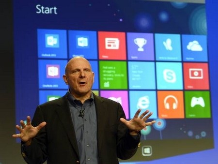 CEO Microsoft phát biểu tại sự kiện ra mắt Windows 8