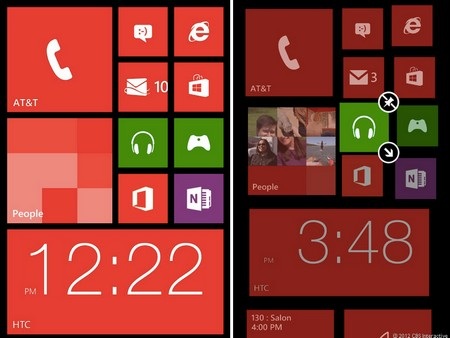 Microsoft trình làng nền tảng di động Windows Phone 8 - 3 Giao diện chính của Windows Phone 8 có thể tùy biến dễ dàng, phù hợp với sử dụng của người dùng