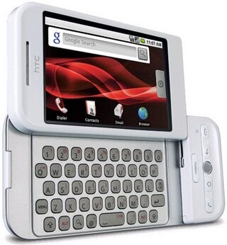 HTC Dream, chiếc smartphone chạy Android đầu tiên ra mắt trên thị trường
