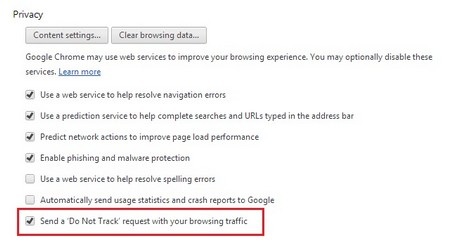 Chrome 23 chính thức trình làng với nhiều tính năng mới - 2 Tính năng mới trên Chrome sẽ giúp bảo vệ tốt hơn cho sự riêng tư của người dùng