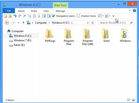 Thêm thanh công cụ hữu ích cho cửa sổ Explorer của Windows 8 | Báo ...