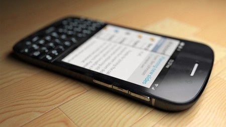 Các cạnh và mặt sau của BlackBerry N10