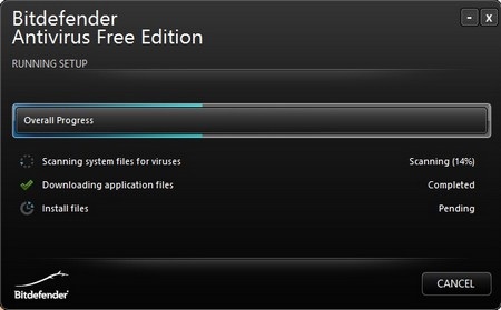 Diệt virus cực nhanh và mạnh mẽ với BitDefender Antivirus Free Edition - 1 Phần mềm tự động quét nhanh hệ thống ngay trong quá trình cài đặt