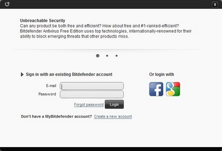Diệt virus cực nhanh và mạnh mẽ với BitDefender Antivirus Free Edition - 5 Giao diện BitDefender Antivirus Free Edition hết sức đơn giản