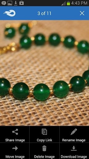 Các chức năng để xử lý với dữ liệu đã upload lên MediaFire