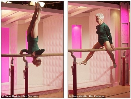 Những động tác khó mà ngay cả không ít người trẻ cũng không thực hiện được