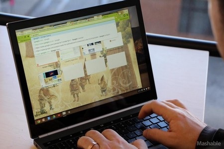 Giao diện Chrome OS trên sản phẩm