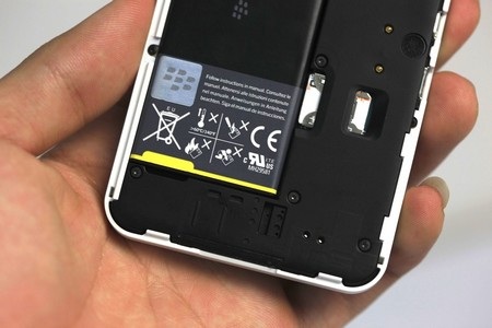 Cận cảnh khe cắm SIM…