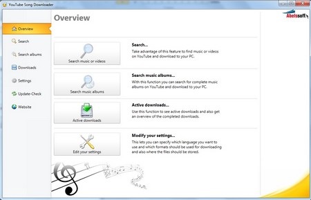 Tìm kiếm và download file ca khúc riêng lẻ từ Youtube