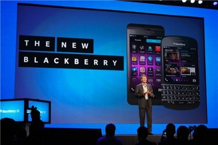 Heins đang rất hào hứng với sản phẩm mới của BlackBerry trong tương lai