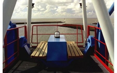 Góc nhìn đẹp từ bên trên “khách sạn cần trục”