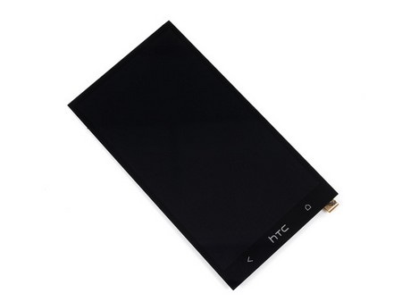 Tấm màn hình rộng 4,7-inch độ phân giải Full HD 1080p của HTC One sau khi tháo rời