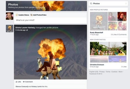 Theo dõi cập nhật là những hình ảnh được chia sẻ bởi bạn bè