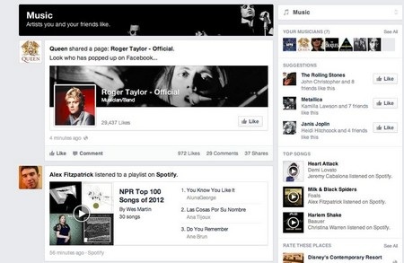 Theo dõi những cập nhật có nội dung về âm nhạc (Music)