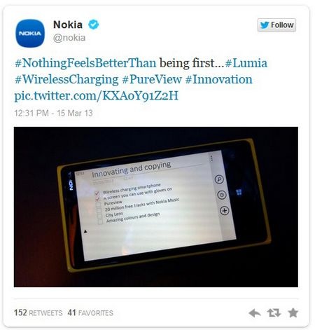 Nokia ám chỉ Samsung sao chép các tính năng của hãng, nhưng không thể sao chép hết