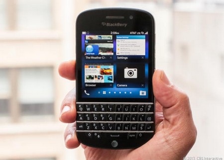 Giao diện đa nhiệm trên BlackBerry 10
