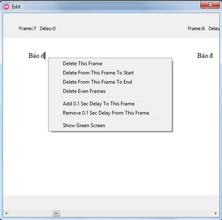 Một file ảnh động được tạo ra bằng cách kết hợp từng khung hình