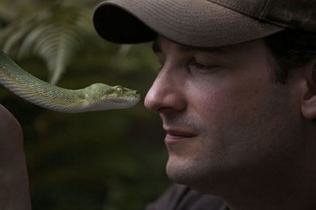 Steve Ludwin có một tình yêu đặc biệt với loài rắn