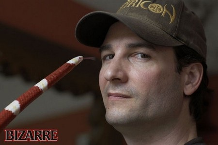 Ludwin tin rằng mình đã có sức đề kháng với các loại nọc độc rắn