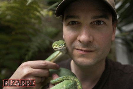 Ludwin tin rằng mình đã có sức đề kháng với các loại nọc độc rắn