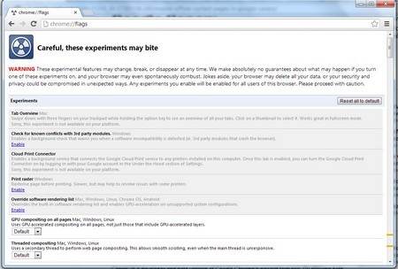 Kích hoạt tính năng duyệt web không cần Internet trên Chrome - 3 Giao diện của Chrome Canary không khác gì phiên bản Chrome thông thường