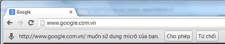 Dùng thử tính năng Google Now cực “độc” trên trình duyệt Chrome - 3 Người dùng có thể nói trực tiếp với trình duyệt Chrome trên máy tính để tìm kiếm trên Google