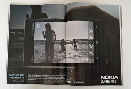 Nokia đăng tải hình ảnh Lumia 928 lên trang web chính thức - 2 Hình ảnh quảng cáo tương tự xuất hiện trên tạp chí