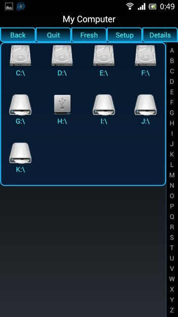 Biến Android thành thiết bị điều khiển từ xa… cho máy tính - 9 Quá trình này hoàn toàn tương tự như khi bạn truy cập dữ liệu trực tiếp từ trên máy tính của mình.