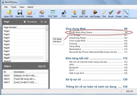 File PDF sau khi đã được chỉnh sửa và chú thích