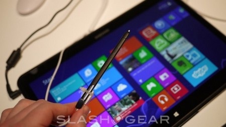 Máy tính bảng “lai” chạy song song Windows 8 và Android - 9 Viết cảm ứng S Pen để viết trực tiếp lên màn hình