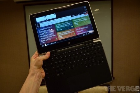 Dell ra mắt laptop “lai” máy tính bảng có khả năng biến hình - 1 XPS 11 là chiếc laptop có khả năng biến hóa để trở thành một chiếc máy tính bảng