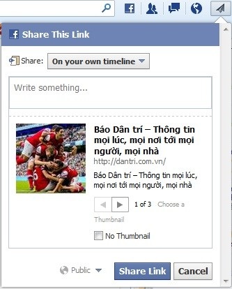 Firefox 23 Beta ra có biểu tượng mới, hỗ trợ tính năng chia sẻ trang web - 2 Nút bấm “Share” để chia sẻ trang web dễ dàng hơn trên Firefox