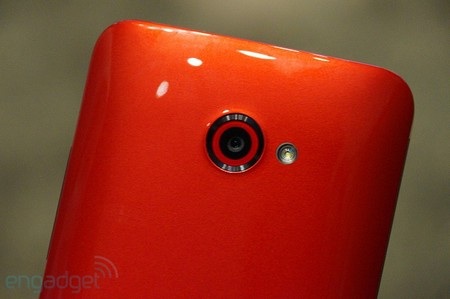 Camera ultrapixel ở mặt sau của máy