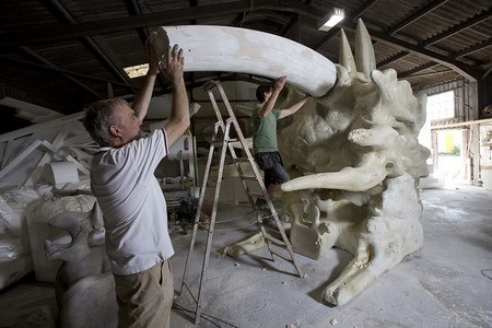 Một vài hình ảnh về quá trình chế tác của tác phẩm