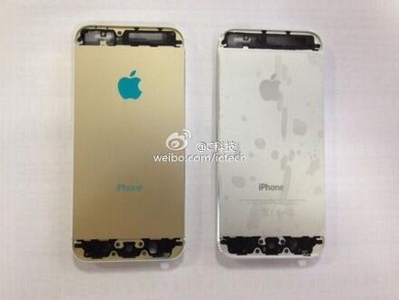 Lộ diện lớp vỏ màu vàng đồng của iPhone thế hệ mới - 1 Lớp vỏ iPhone mới không có nhiều thay đổi so với iPhone 5 trước đây ngoại trừ màu sắc