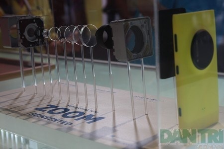 Chi tiết camera của Lumia 1020