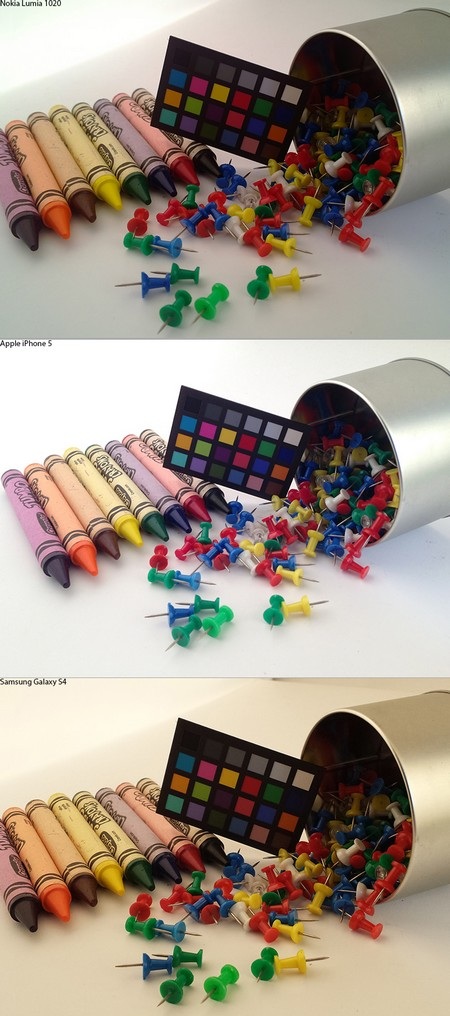 Chụp ảnh nhiều màu sắc -