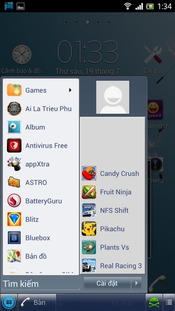 Tuyệt chiêu mang nút bấm Start của Windows lên thiết bị chạy Android - 5 Nút tối ưu giải phóng bộ nhớ và nút truy cập vào màn hình Home trên Android