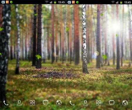 25 ứng dụng ảnh nền sống động cực đẹp cho thiết bị Android (P.2) - 3 Thế giới rừng cây: